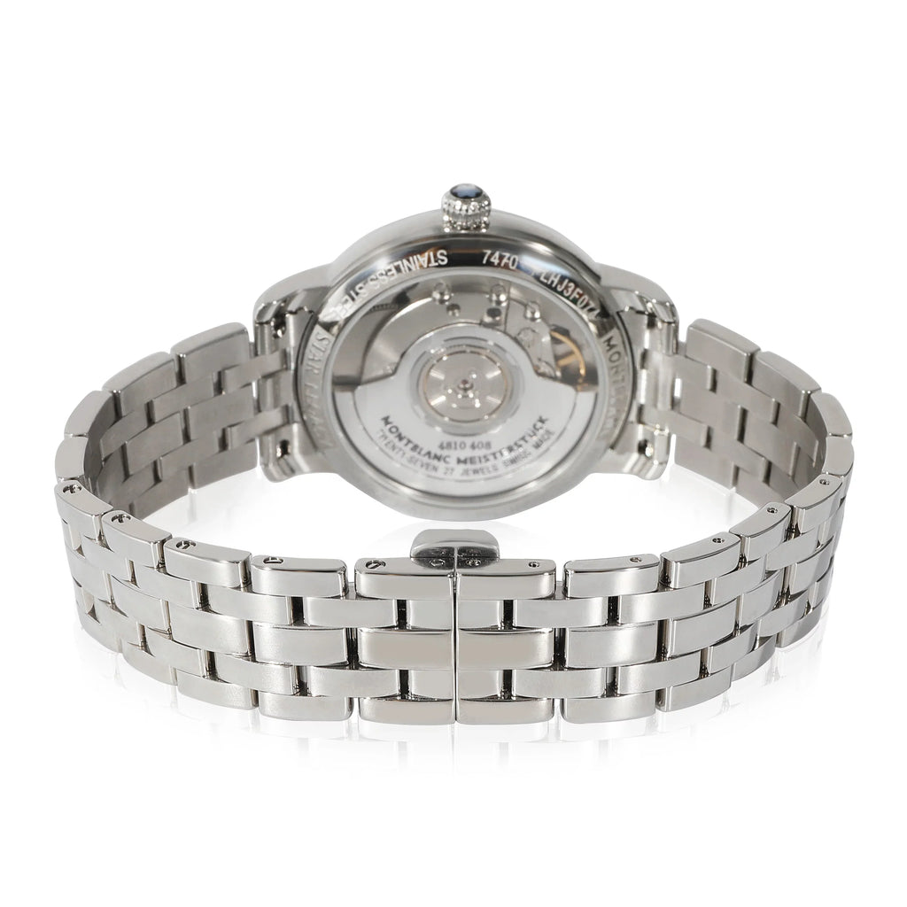 Montblanc Star Legacy 7470  118535 Women's Watch in  Stainless Steel Pre-Owned