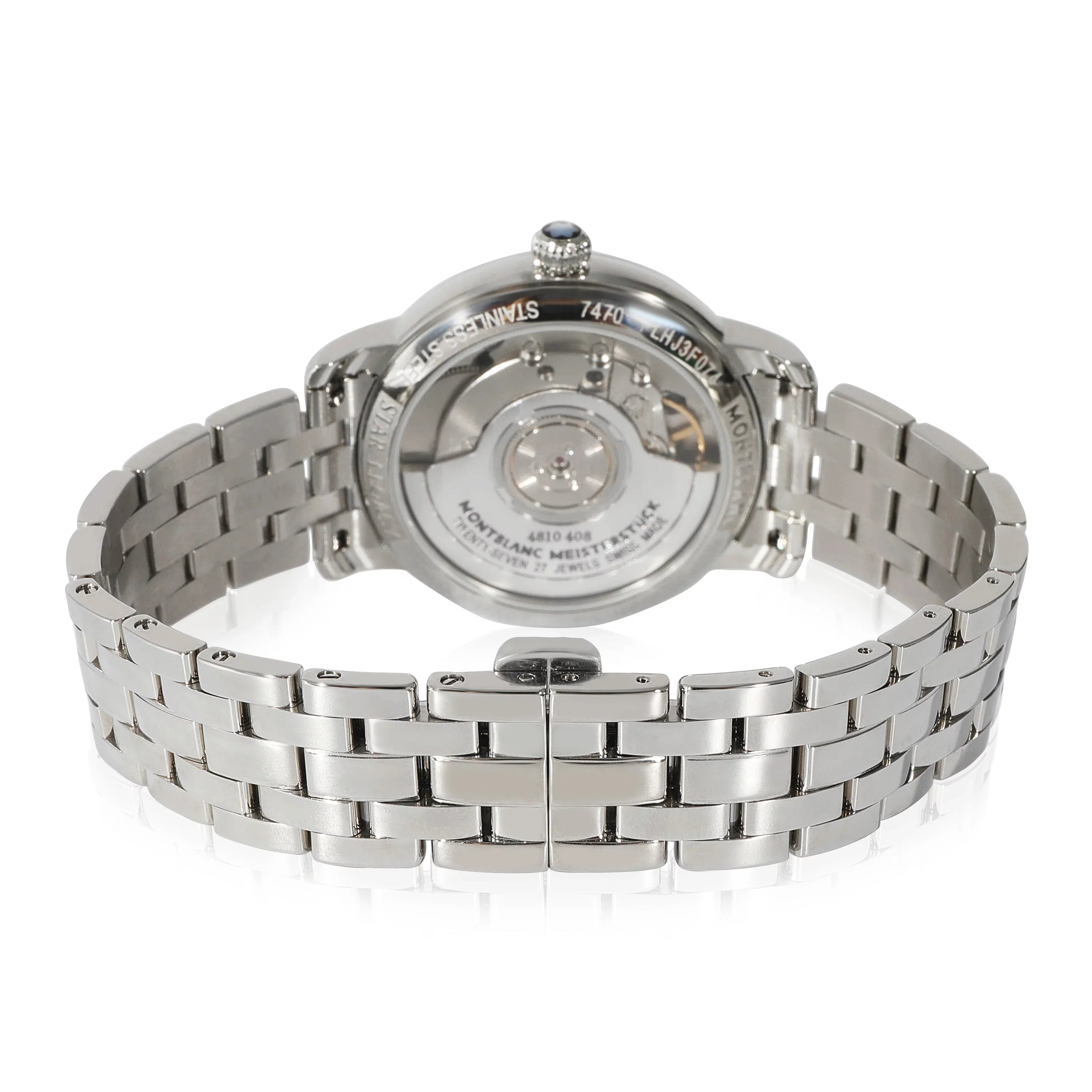 Montblanc Star Legacy 7470  118535 Women's Watch in  Stainless Steel Pre-Owned
