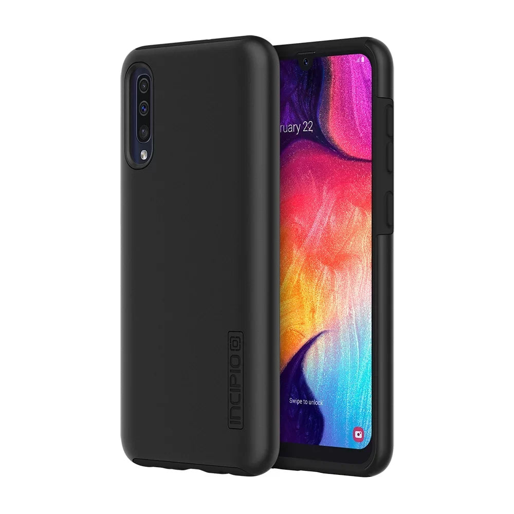 Incipio DualPro Classic Phone Case for Samsung Galaxy A50 - Jet Black