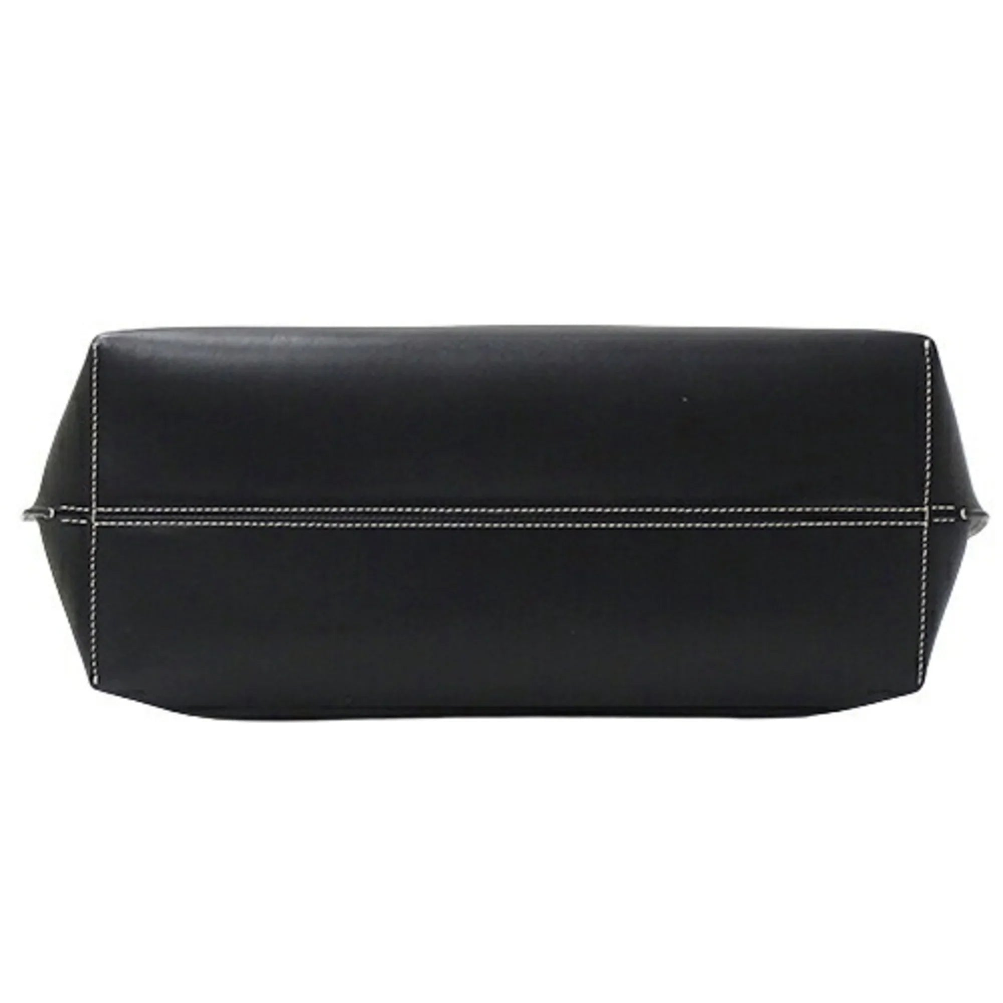 Pre-Owned Burberry  bag ladies tote shoulder leather black 8052726 (Good)