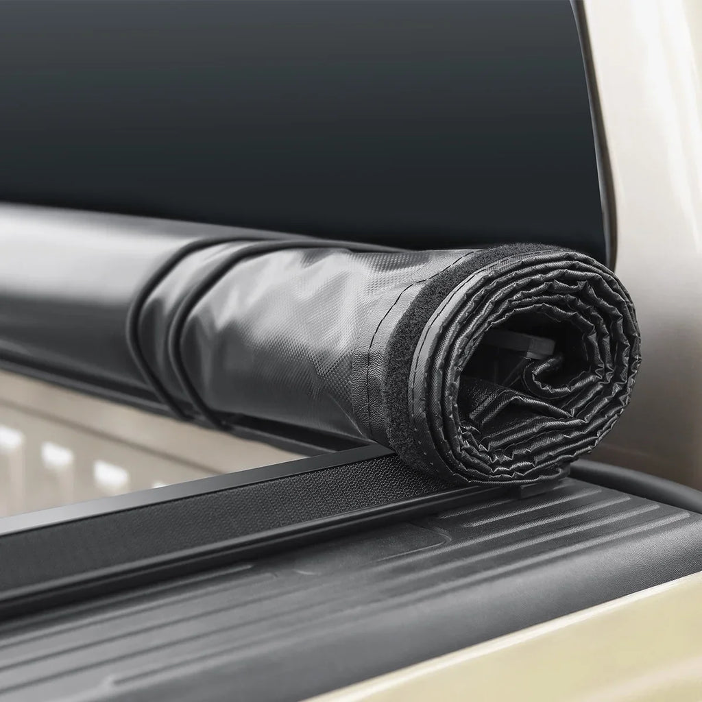 Auto Drive --56001 Soft Roll up Truck Bed Tonneau Cover Fits 2022-23 Toyota Tundra (Excl. Trail Edition) 5'6" Bed (66.7")