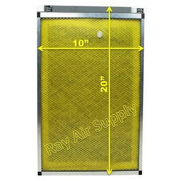 10x20 Replacement Filter Pads Compatible with MicroPower Guard Air Cleaner (3 Pack)