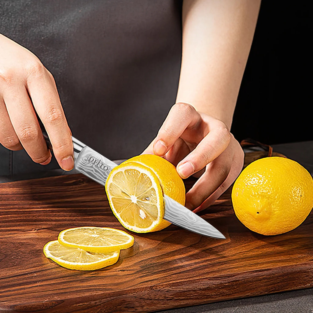 3PCS  Chef Knife, Professional Kitchen Knives,High Carbon Stainless Steel Chefs Knife Set, Ultra Sharp Blade, Ergonomic Handle and Gift Box for Home or Restaurant