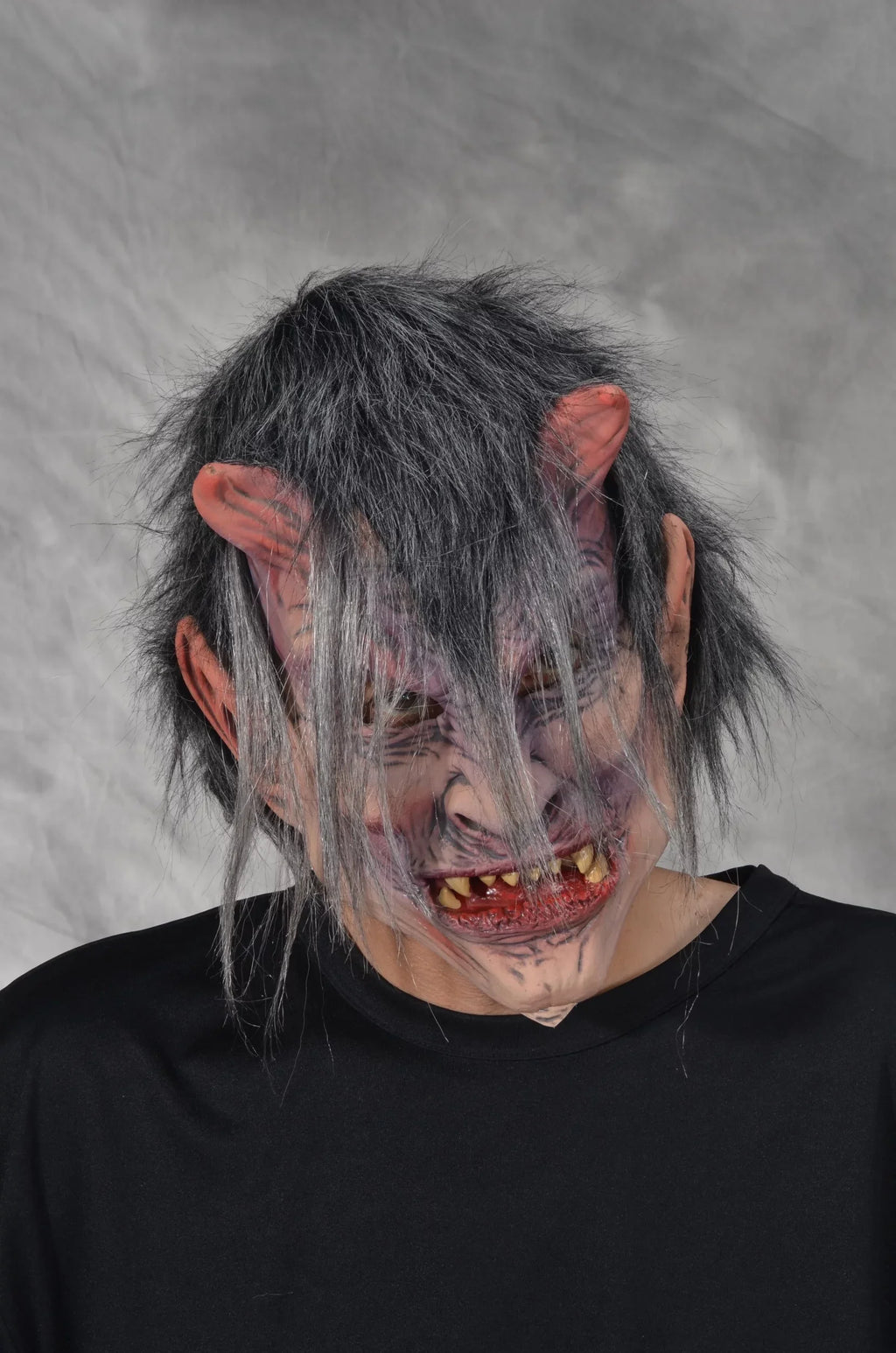 Lucifer Prince of Darkness Mask w/ Hair