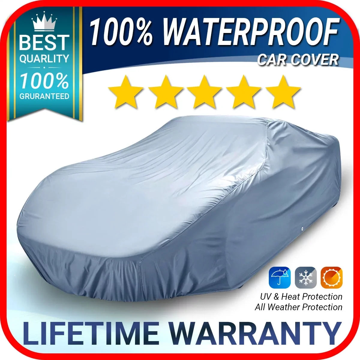 Custom Car Cover Fits: [Mini Cooper Roadster] 2011-2016 Waterproof All-Weather