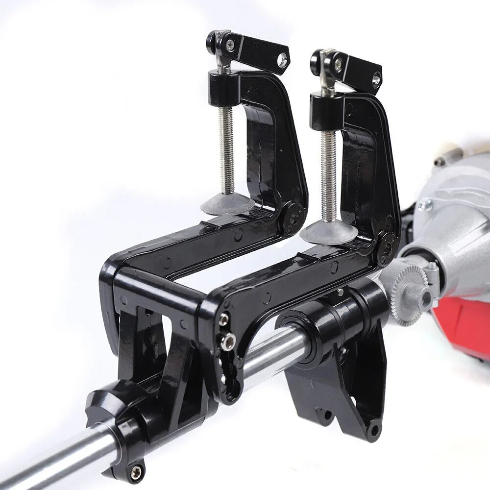 2.3HP 2Stroke Outboard Motor Kayak Boat Engine Long Shaft W/Air Cooling System