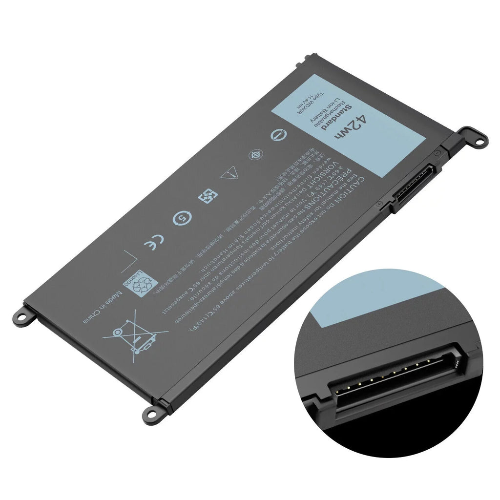 5x Battery WDX0R For Dell Inspiron 15 5567 5568 13 5368 7368 7569 7579 FC92N