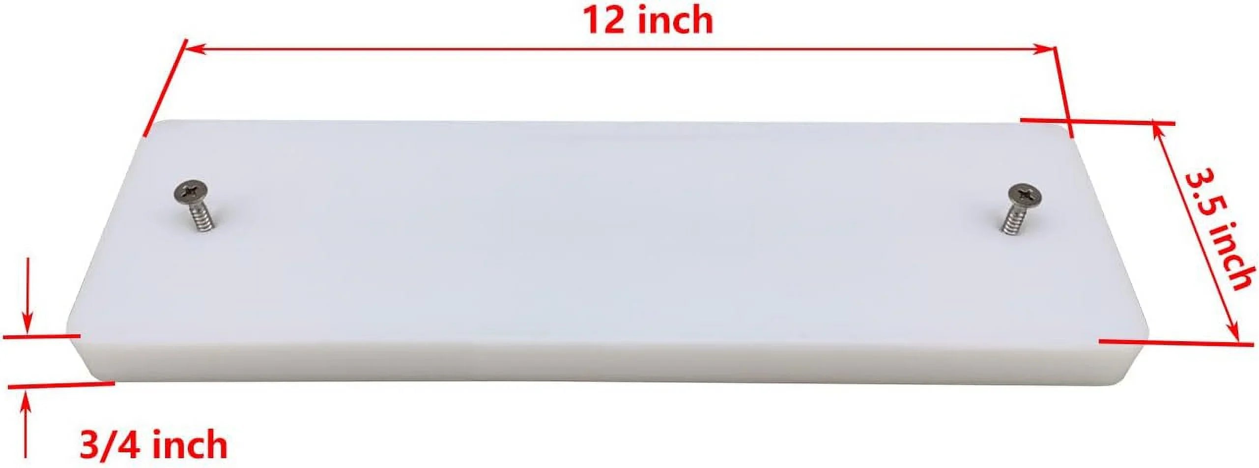 Resistant Marine-Grade Boat Transducer Mounting Plate Hardware Kit/Transducer Mounting Board
