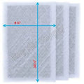 12x12 Replacement Filter Pads Compatible with MicroPower Guard Air Cleaner (3 Pack)