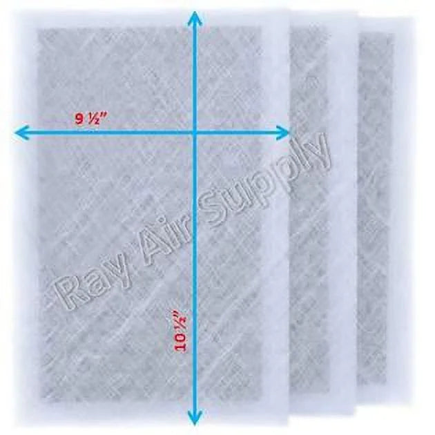 12x12 Replacement Filter Pads Compatible with MicroPower Guard Air Cleaner (3 Pack)