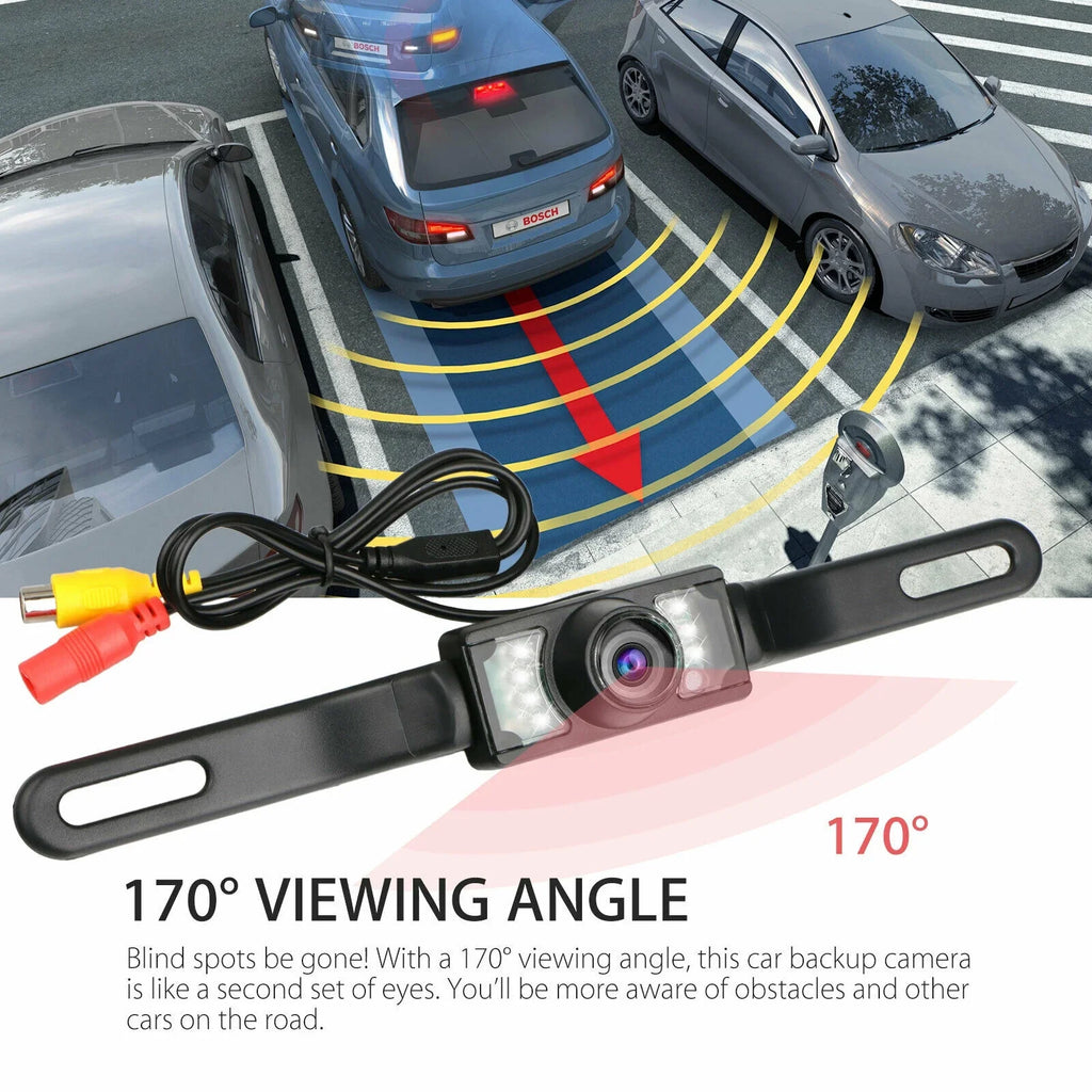 5" Wireless  Rearview Car Backup Camera and Monitor Reverse Assist Kit