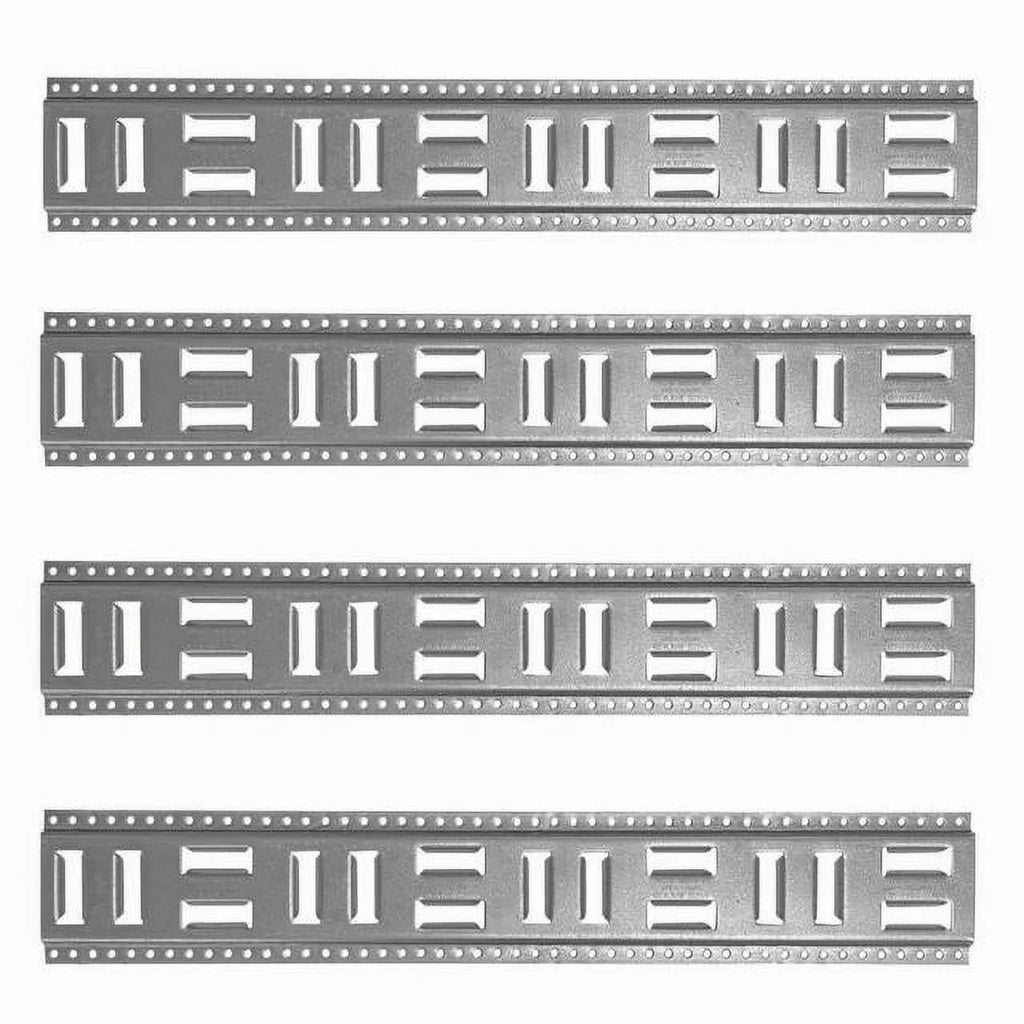 '- Fast-Track E-Track 32 Inch 4-Pack  Galvanized Steel Horizontal Vertical, Logistic Tie-Down for Pickups, Trucks, Trailers