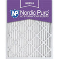 Nordic Pure 17x21x1ExactCustomM8-12 Exact  8  Furnace Filters, 17 x 21 x 1 in. - Pack of 12