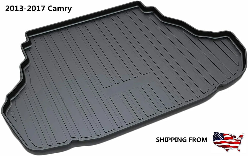 Trunk Liner  Cargo Mats for 2013-2017 Toyota Camry Easy to Clean Carpets