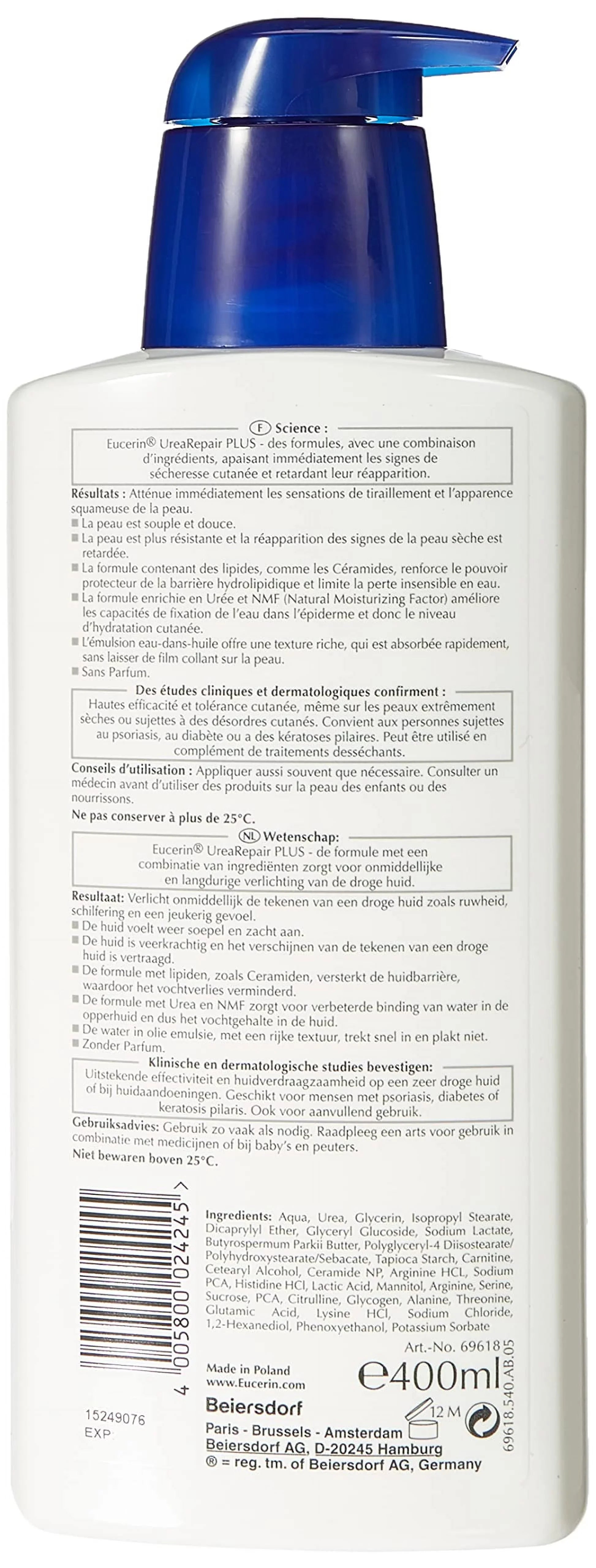 Eucerin Locion Complete Repair 400 Ml