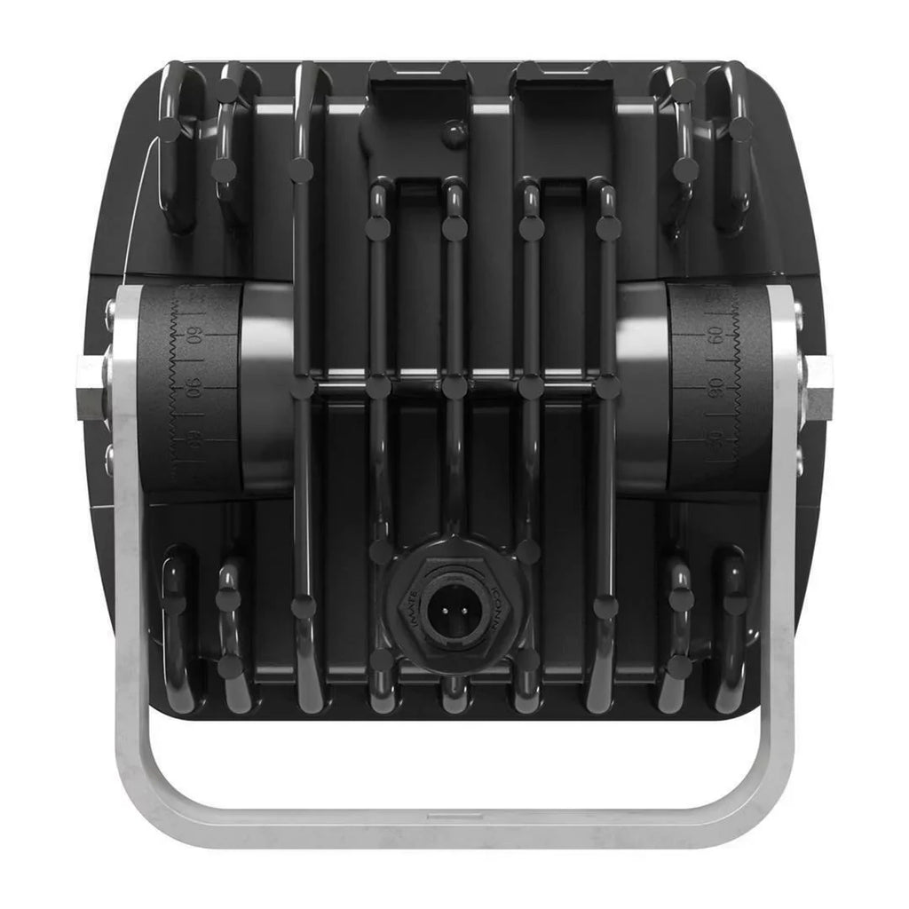 Speaker 1300581 6 in. 24V 526F Square Flood Beam  Light, Black