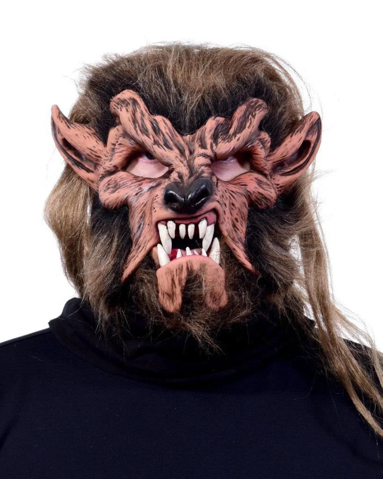 '- Lone Wolf Latex Mask - Standard