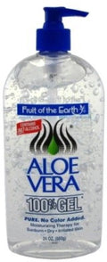 Fruit of the Earth Aloe Vera 100% Gel 24 oz (Pack of 3)