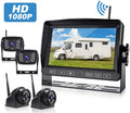 Xroose Wireless Backup Camera Car Rear View Parking System  1080P 7" Monitor 3.0 Night Vision for  Camper Motohome Tralier Truck Van FW04