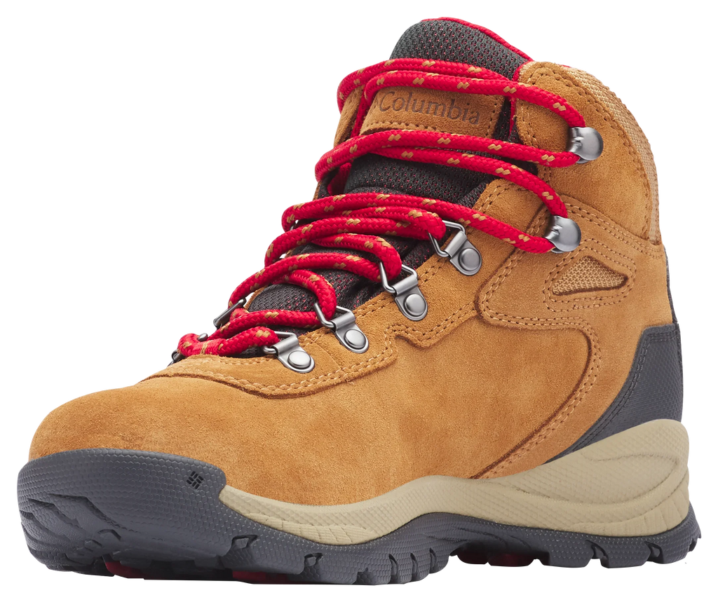 Columbia Newton Ridge Amped Waterproof Hiking Boots for Ladies - Elk/Mountain Red - 10W