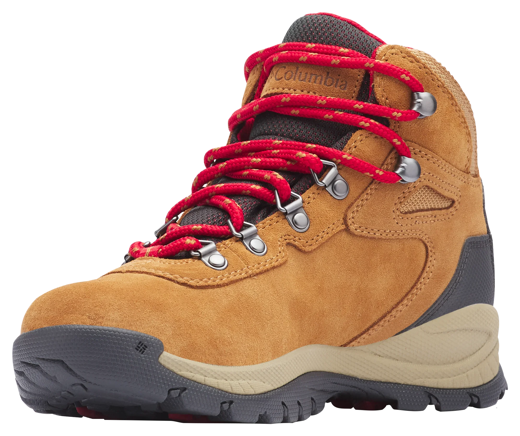 Columbia Newton Ridge Amped Waterproof Hiking Boots for Ladies - Elk/Mountain Red - 10W