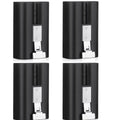 4-Pack Rechargeable Doorbell Replacement Battery Compatible with Ring Video Doorbell 2/3/3 Plus/4, Spotlight Cam, Stick Up Cam, for Ring Doorbell Camera, Backup Batteries 6040mAh 3.65V