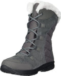 Columbia Womens Ice Maiden  Snow Boot 9 Wide Shale/Dark Raspberry