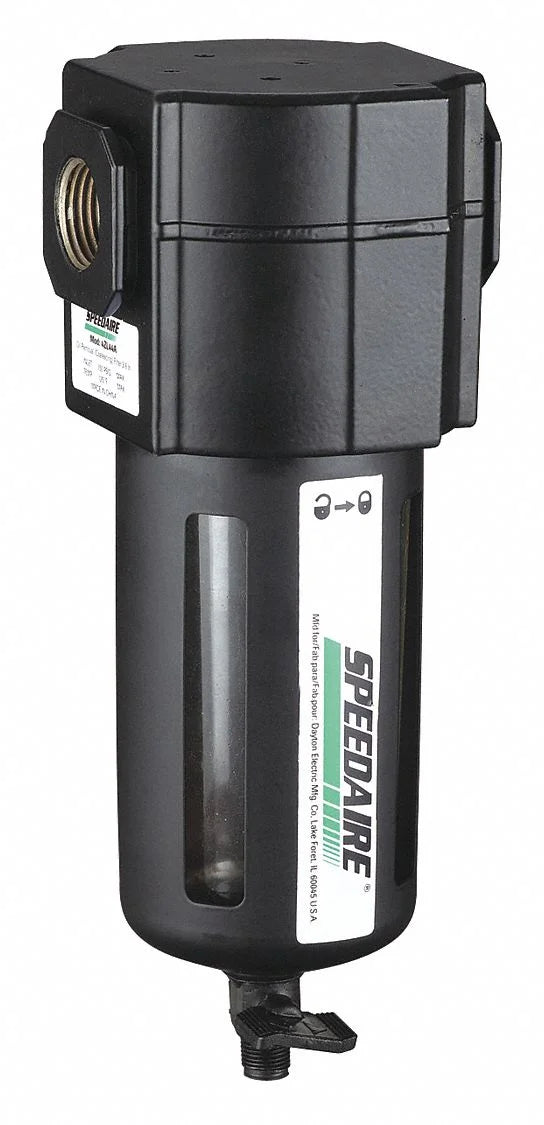 Speedaire Filter,3/8" ,112 cfm,5 micron  4ZL48