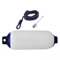 Boat Fenders,Boat Fenders Protector with Rope and Nozzles,Boat Fenders Set Speedboat Anti Collision 4x16in,Marine Boat Fenders for Docking Protection,Inflatable Boat Bumper Fishing Boats