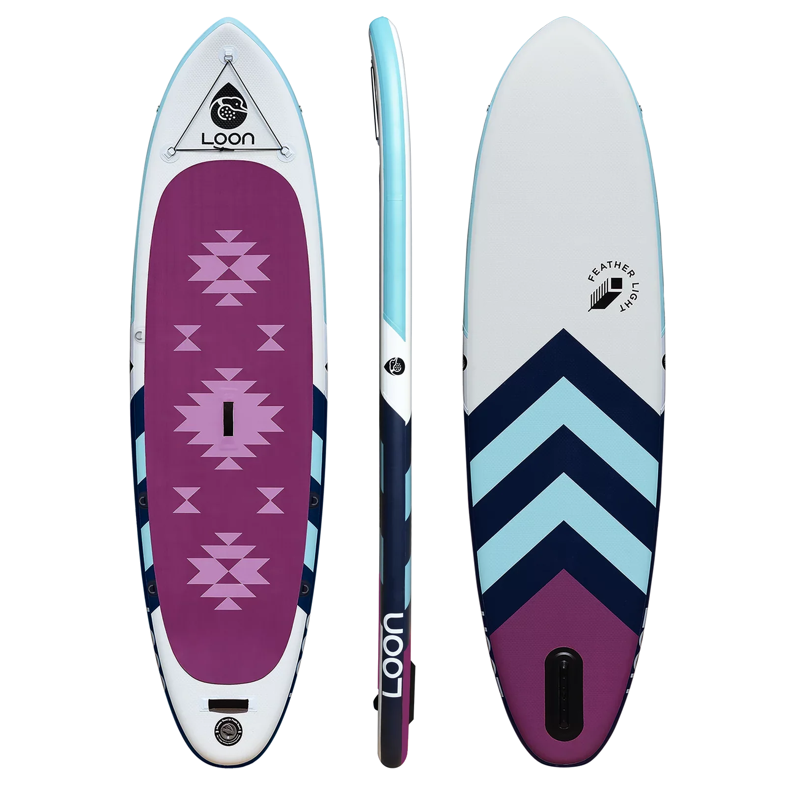 Feather Light Fit 10'8" Inflatable Yoga Paddle Board