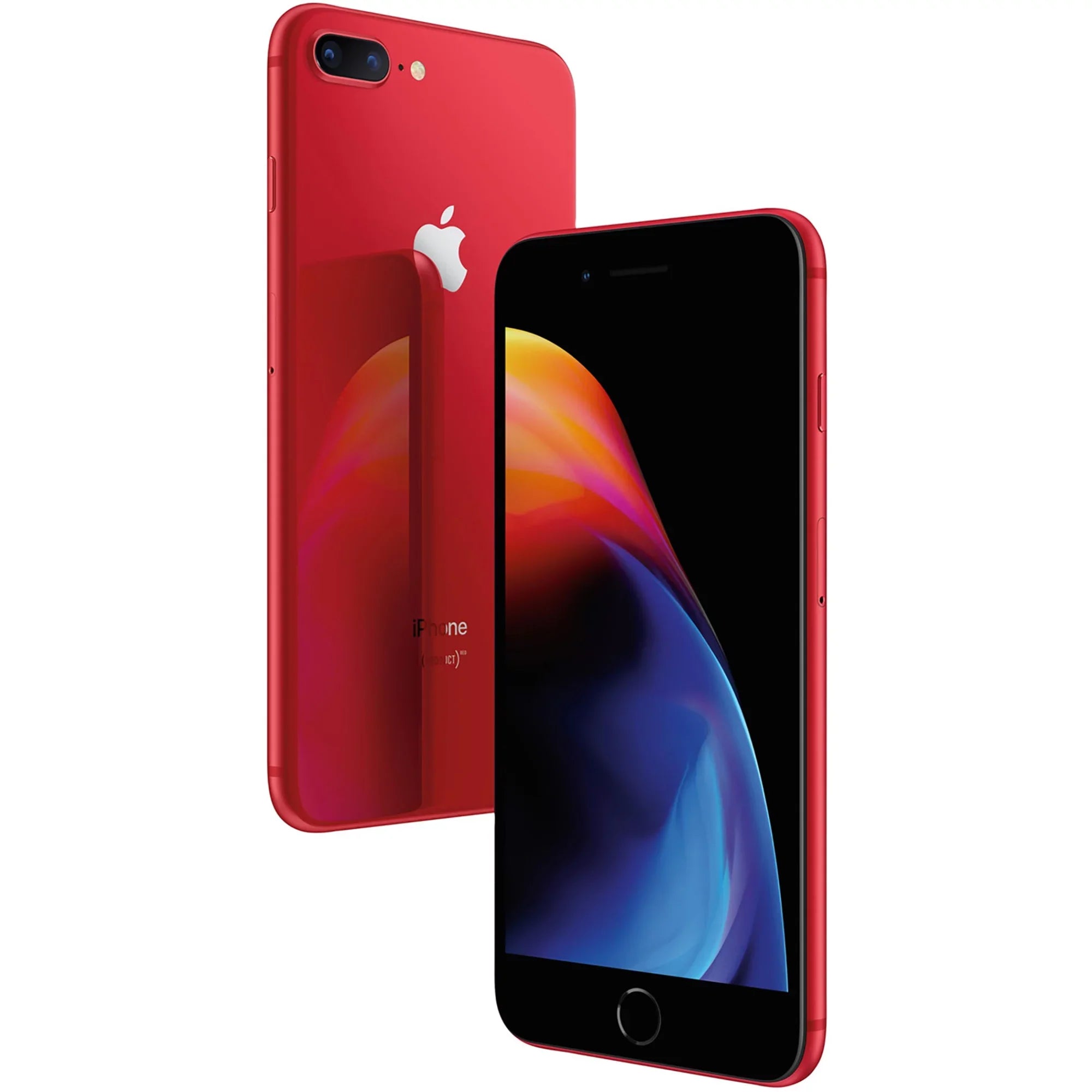 Apple iPhone 8 Plus 256GB Unlocked  4G  Phone with Dual 12MP Camera - Red (Certified Used)