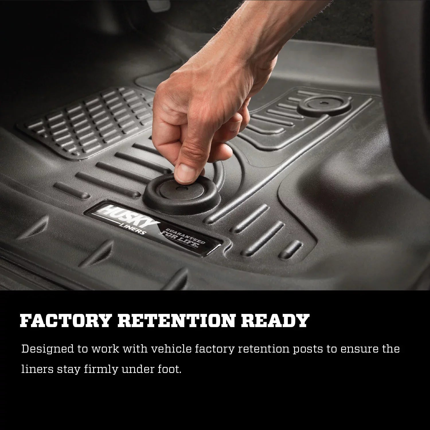 Husky by RealTruck Compatible with 2014-2018 Subaru Forester Weatherbeater Front & 2nd Seat Floor Mats
