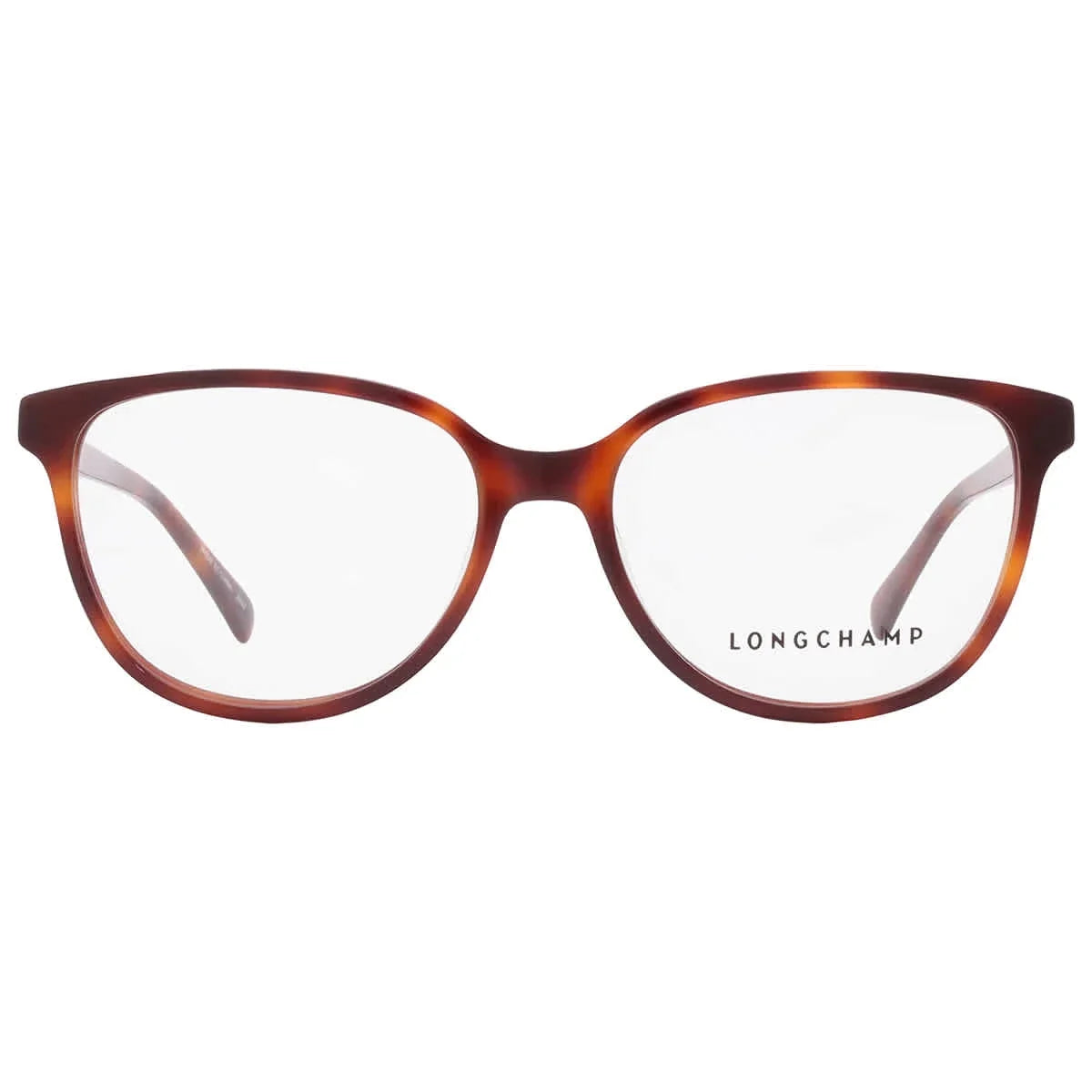 Longchamp LO2666 Full Rim Rectangle Havana Eyeglasses
