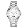 Men's Bulova Silver UConn Huskies Stainless Steel Classic Sport Watch