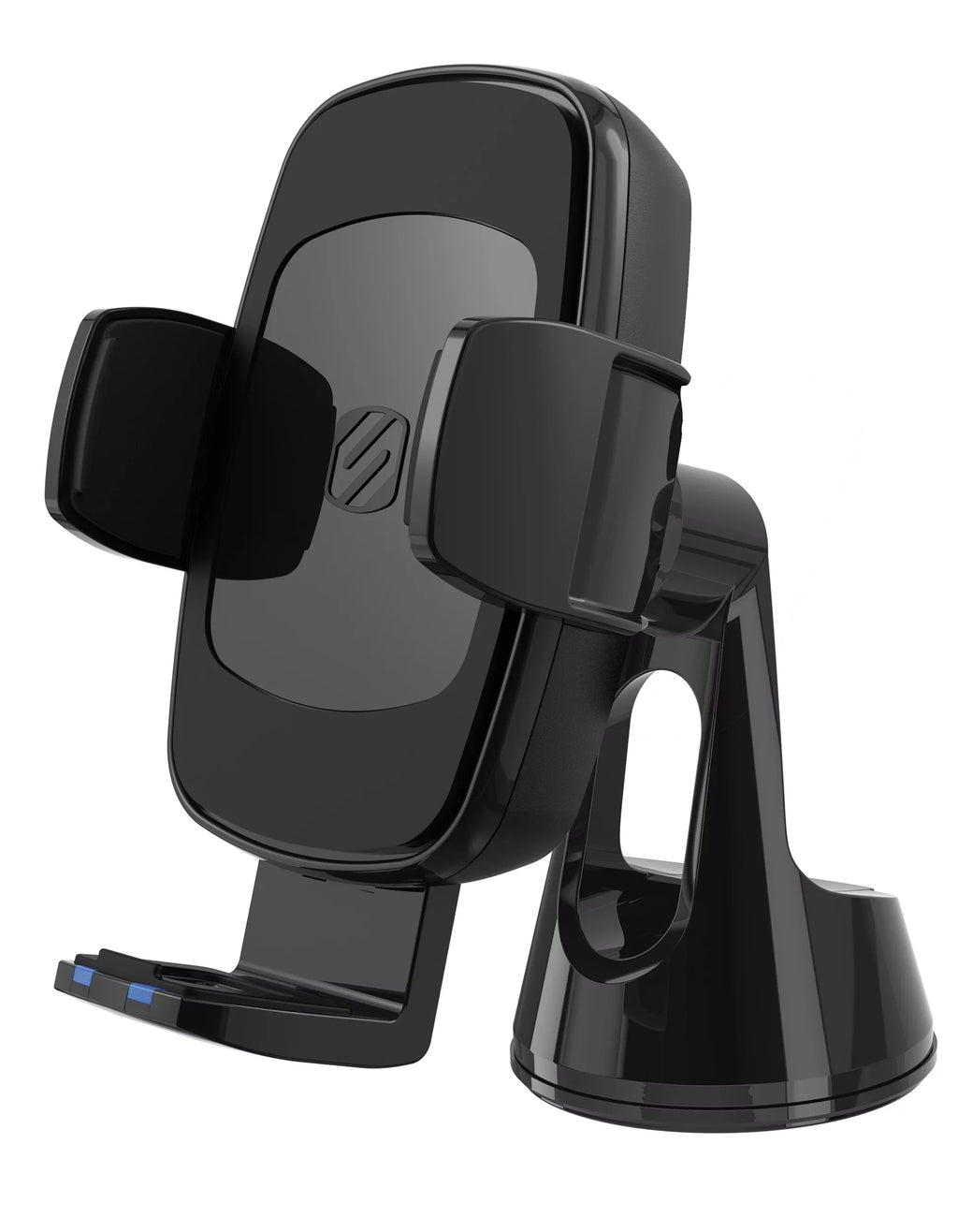 Scosche UQ3WDV- Qi-enabled Wireless Charging Universal Phone Mount w/ Stick Grip Black