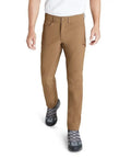 Eddie Bauer Men's Rainier Straight-Fit Performance Pants Brown 38X30