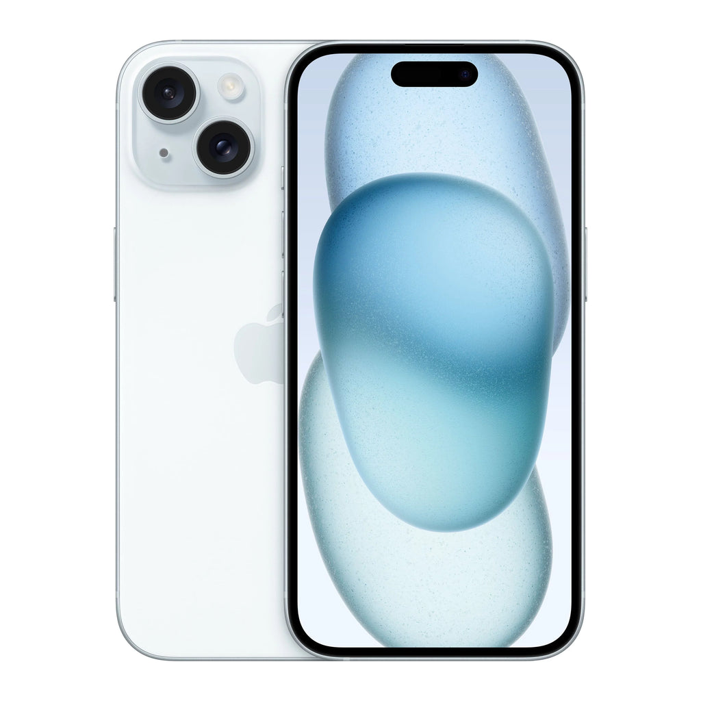 Total By Verizon Apple iPhone 15, 128GB, Blue - Prepaid Smartphone