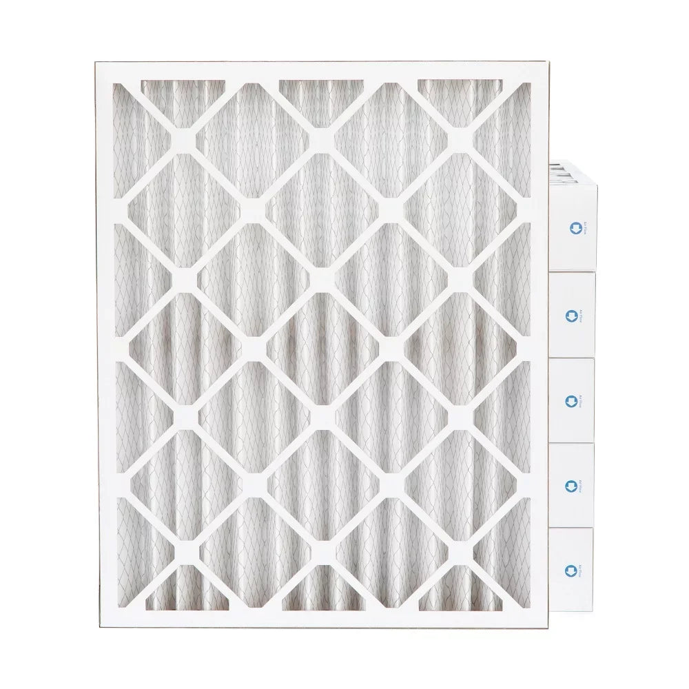 Pamlico Air 20x24x4  8 Pleated  Furnace Air Filters. Case of 6. Actual Size: 19-3/8 x 23-3/8 x 3-3/4