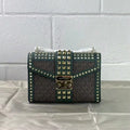 Michael Kors Rose 35F1Gx0L2B Medium Flap Shldr Messenger Bag In Racing Green