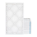 16x24x1  11,  1000 Pleated  Furnace 1" Air Filters by Pamlico. Case of 12. Actual Size: 15-1/2 x 23-1/2 x 3/4