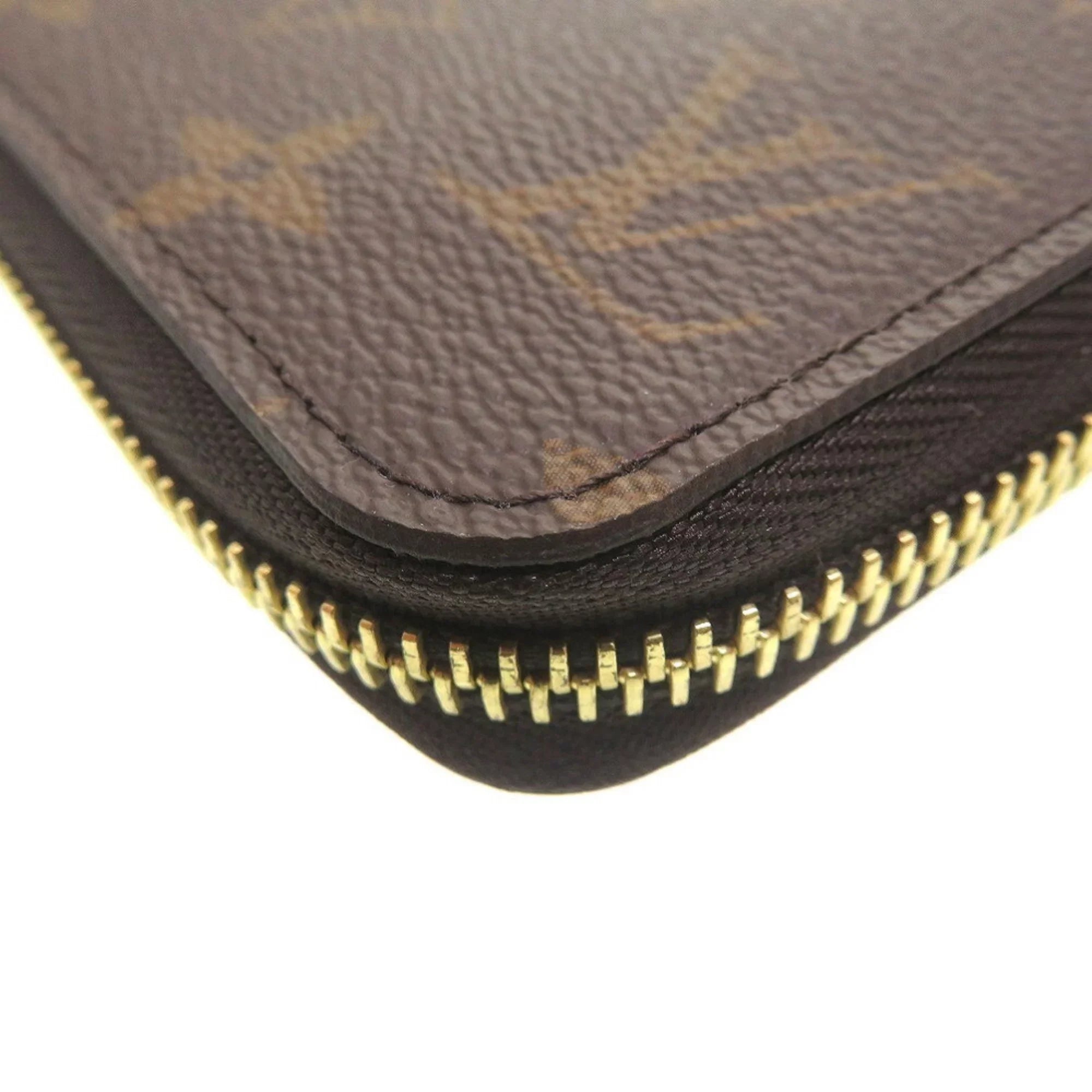 Pre-Owned Louis Vuitton M42616 Monogram Zippy Round Long Wallet (Good)