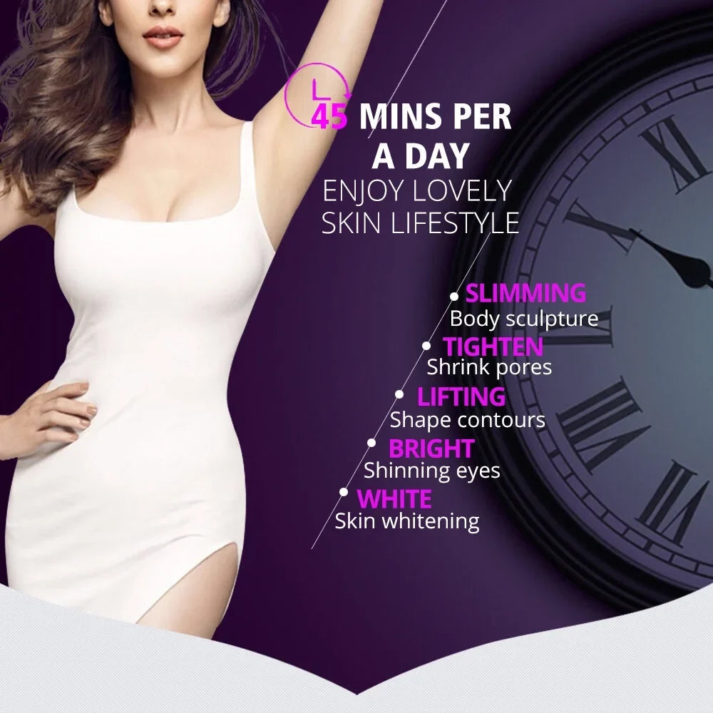 Aristorm 5in1 Cavi 2.5 Multipolar Cold Hammer Photon Bio Body Massager Face Care Machine, Cavitation Machine