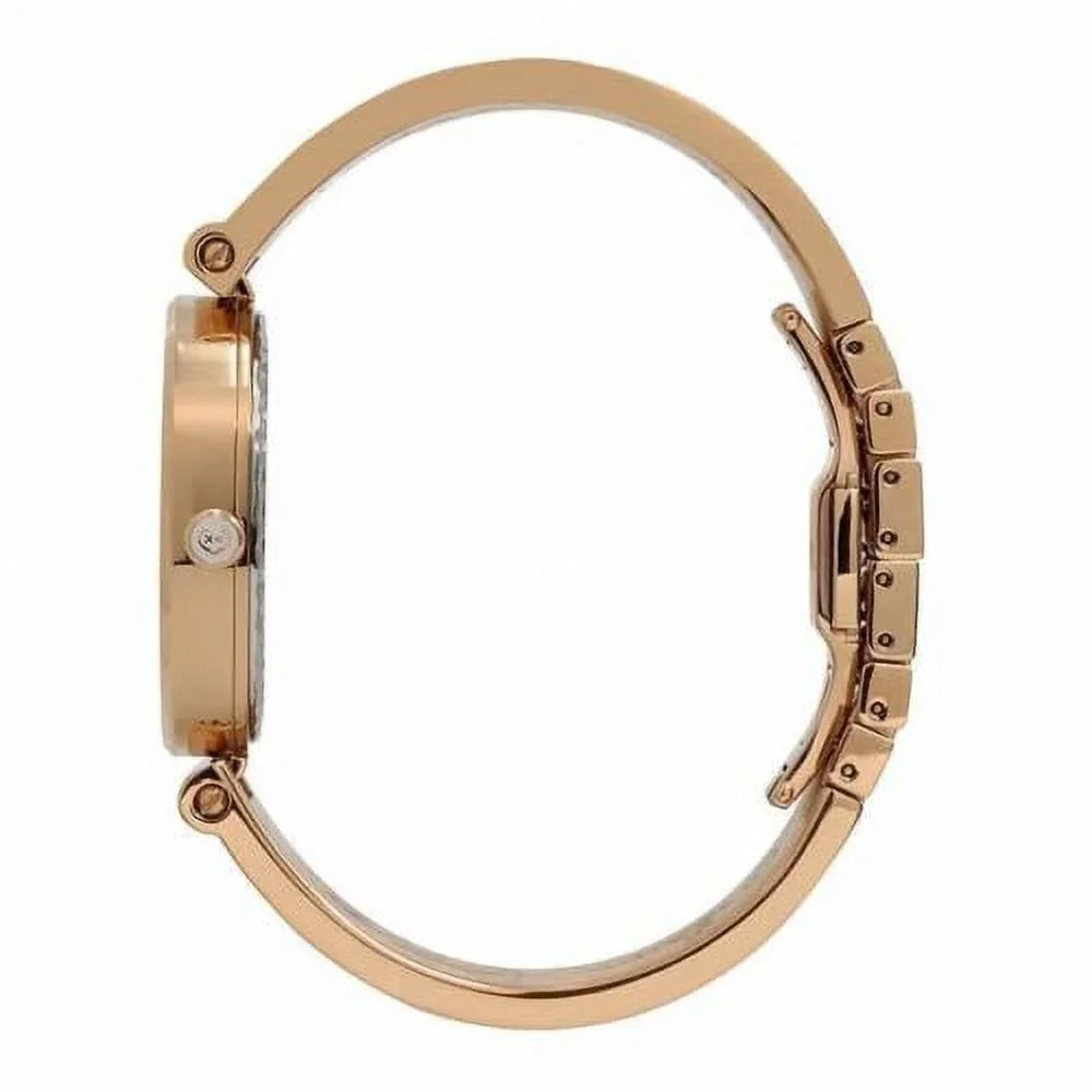Forever Tiger Rose Gold & Black Dial Ladies Watch