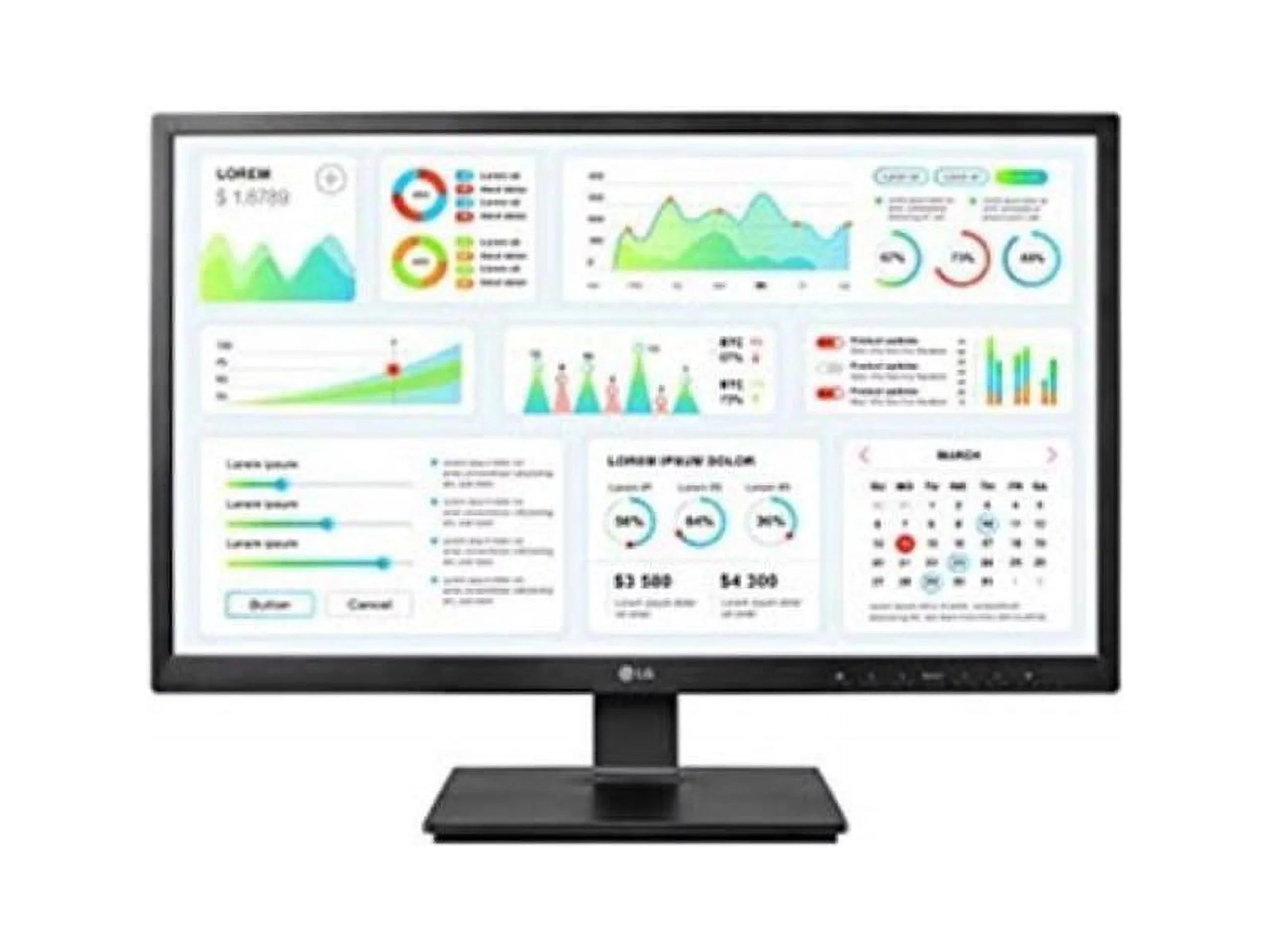 24CK550Z- 24" 1920x1080 Full   Zero Client TERA2321 PCoIP Monitor