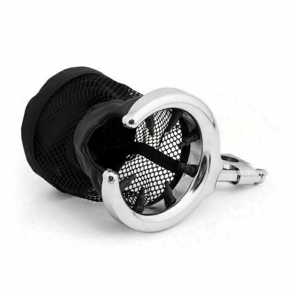 Universal Motorcycle Metal Drink Cup Holder for 1" Handlebar Chrome