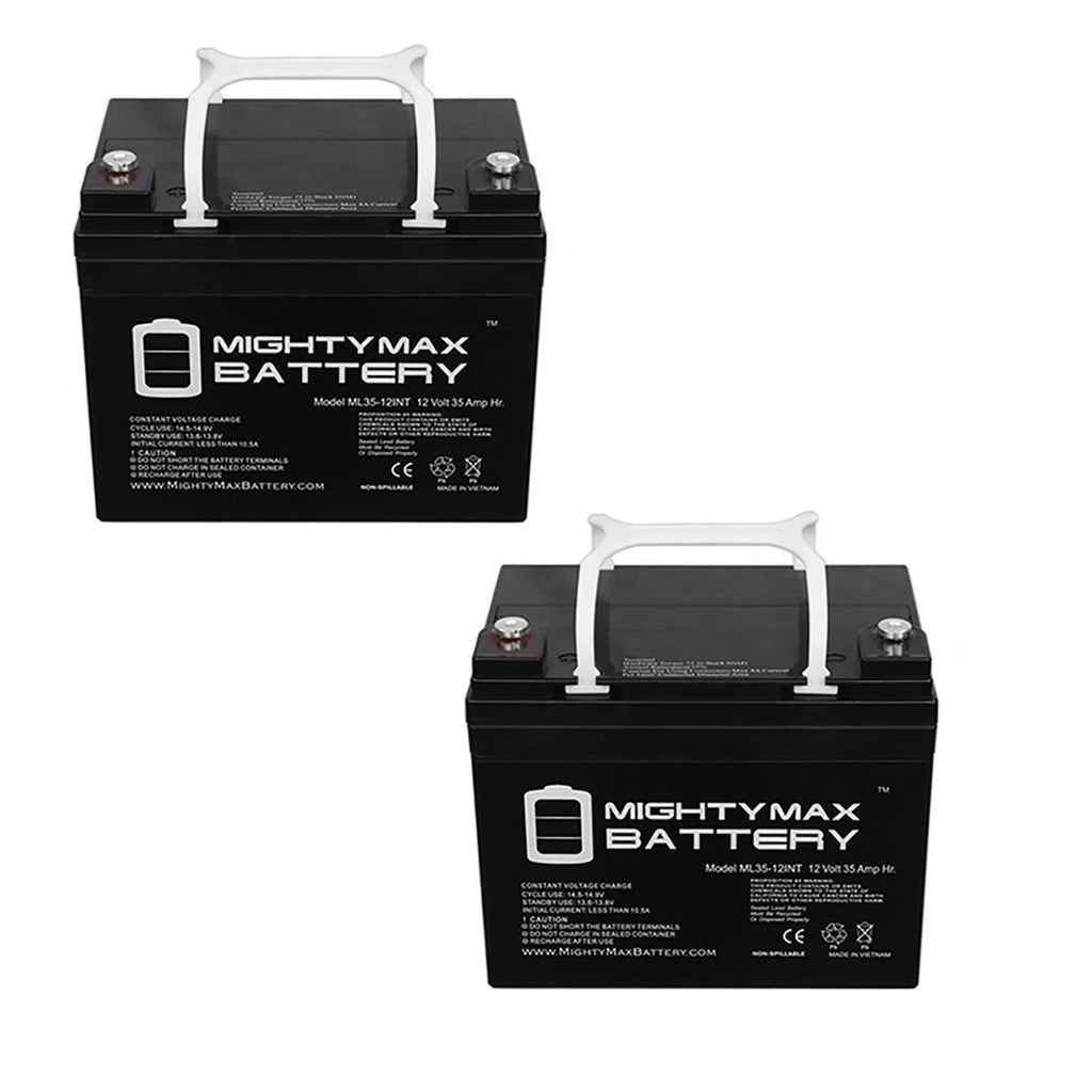 12V 35AH   Battery Replacement for Generac OD4575 - 2 Pack
