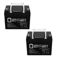 12V 35AH   Battery Replacement for Generac OD4575 - 2 Pack
