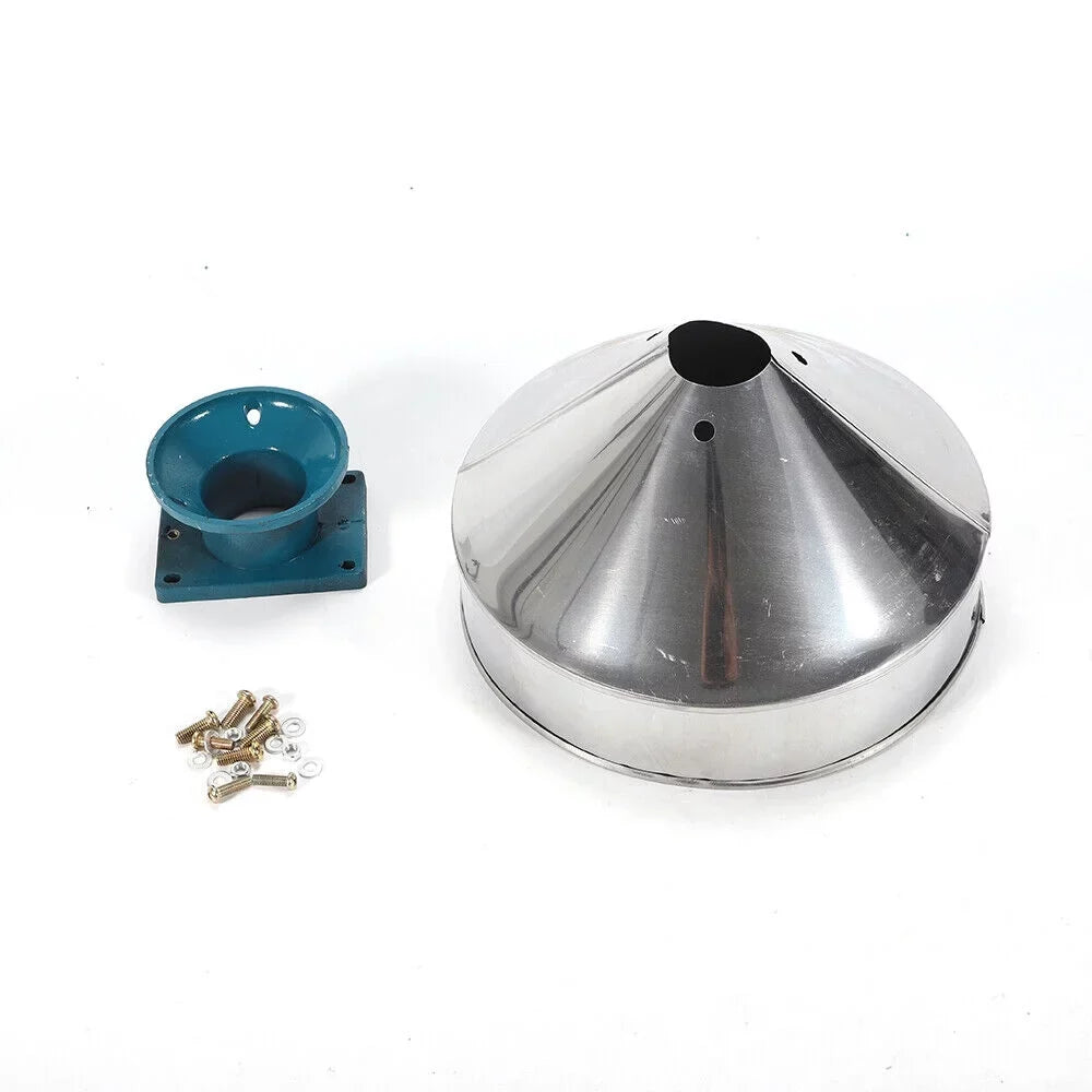 ZhdnBhnos 2200W 220V Electric Grain Flour Grinder Mill Commercial Heavy Duty Corn Wheat Cereal Dry Feed Grinder Pulverizer Machine w/ Funnel 1400r/Min