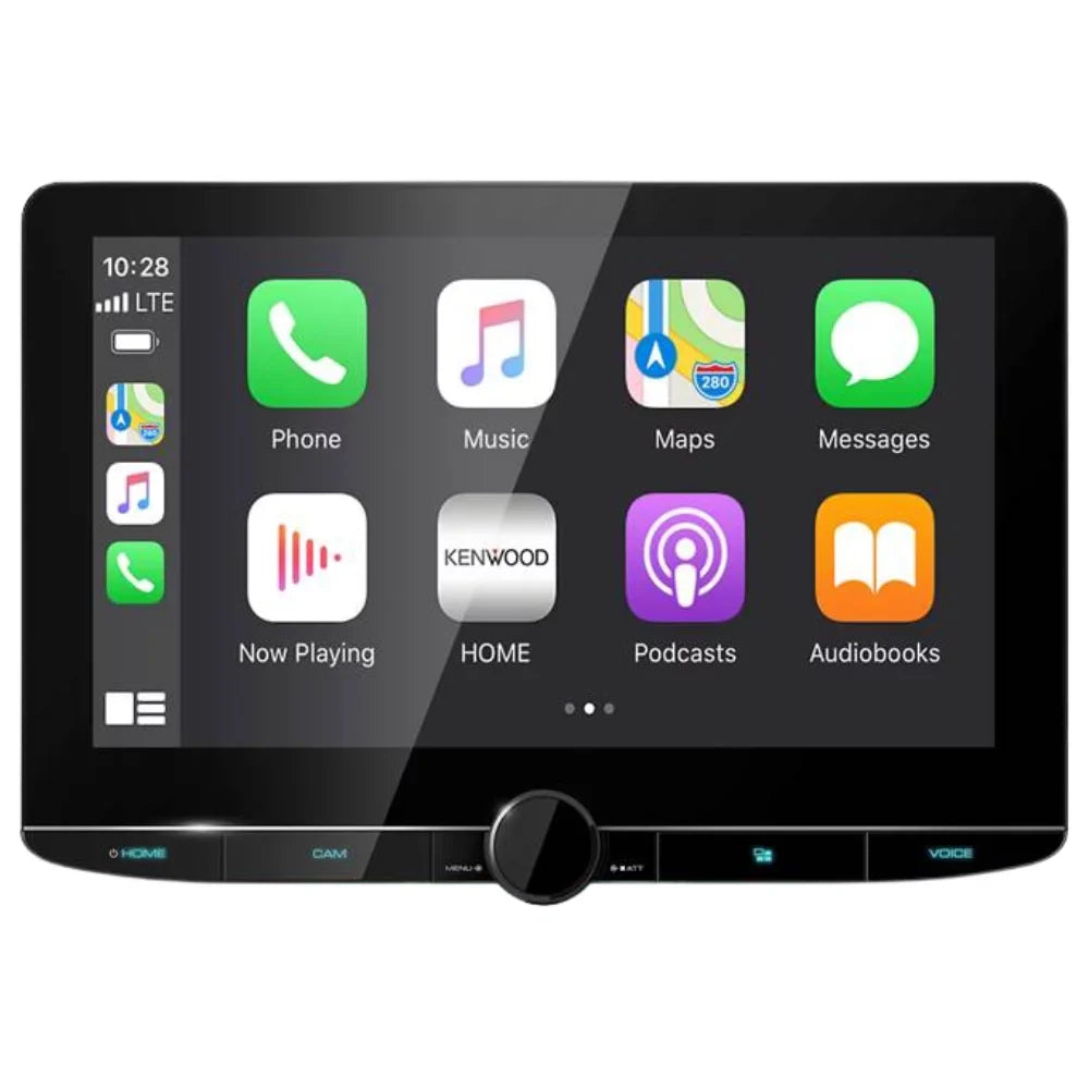 New Kenwood DMX1057XR 10.1" Multimedia Receiver & -N520 Full  Dashboard Camera