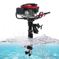 Wuzstar 4-Stroke 7  Outboard Motor Fishing Boat Yacht Engine Motor Air Cooling 196CC